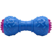 Dumbbell Glow-in-the-Dark Squeaky Chew Toy