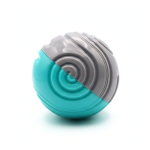 Spiral dog chew ball - grey teal