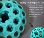 PET BASKET Leak Ball Dog Chew & Feeder Toy for Medium and Large Breeds-Durable, Eco-friendly, SGS Certified, Non-Toxic,TPR - Image 3