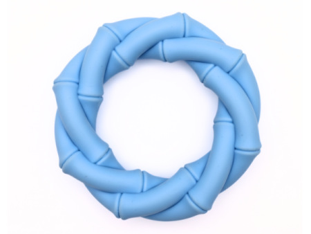 Dog ring chew toy - blue