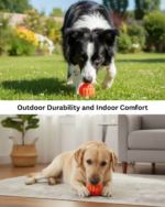 PET BASKET Leak Ball Dog Chew & Feeder Toy for Medium and Large Breeds-Durable, Eco-friendly, SGS Certified, Non-Toxic,TPR - Image 4