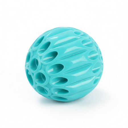 Leak ball dog toy
